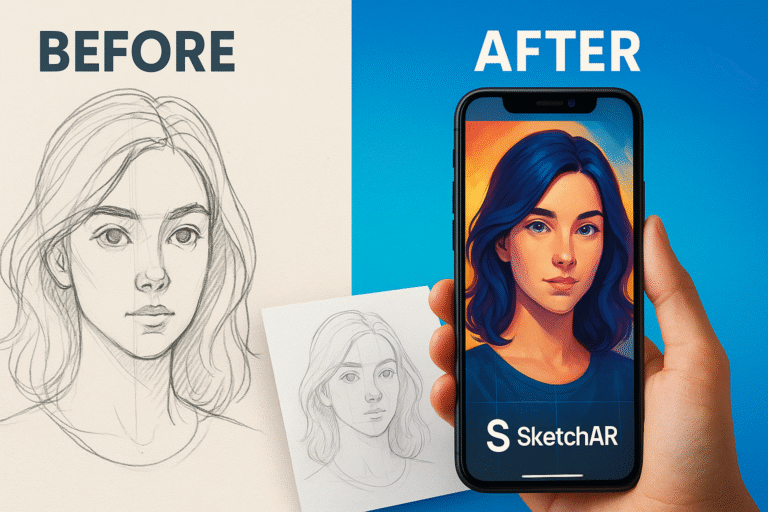 Before & After: Real-World Success Stories of Artists Who Went Pro with SketchAR